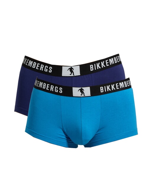 BIKKEMBERGS NEW PUPINO TRUNK 2 boxeri ocean - Slip pentru bărbați