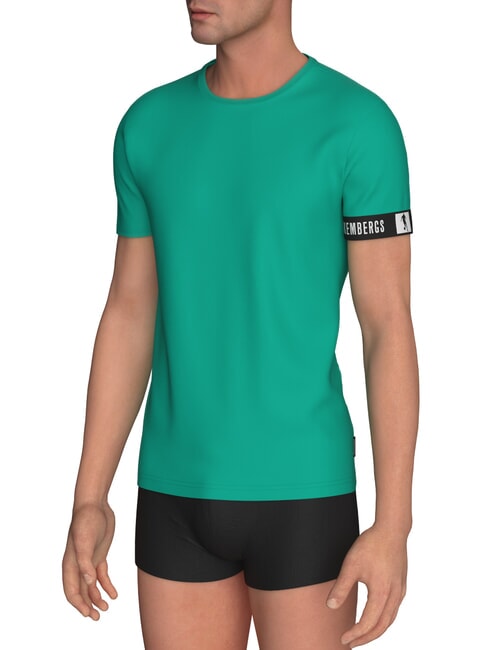 BIKKEMBERGS NEW PUPINO tricou verde - tricou