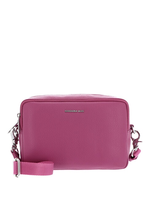 MANDARINA DUCK MELLOW LEATHER Geanta husa camera din piele violet roșu - Genți femei