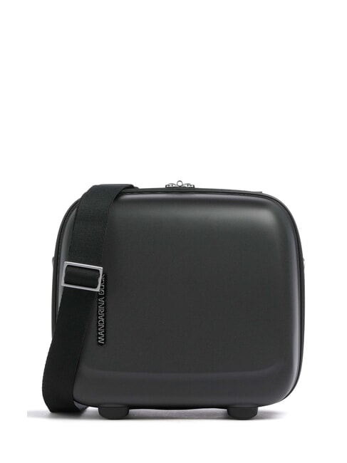 MANDARINA DUCK D-DROP 2.0 Husă de frumusețe rigidă cu curea de umăr BLACK - Truse de toaletă