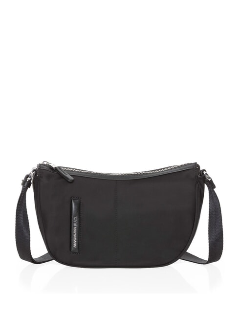 MANDARINA DUCK HUNTER Geantă de umăr din nailon BLACK - Genți femei