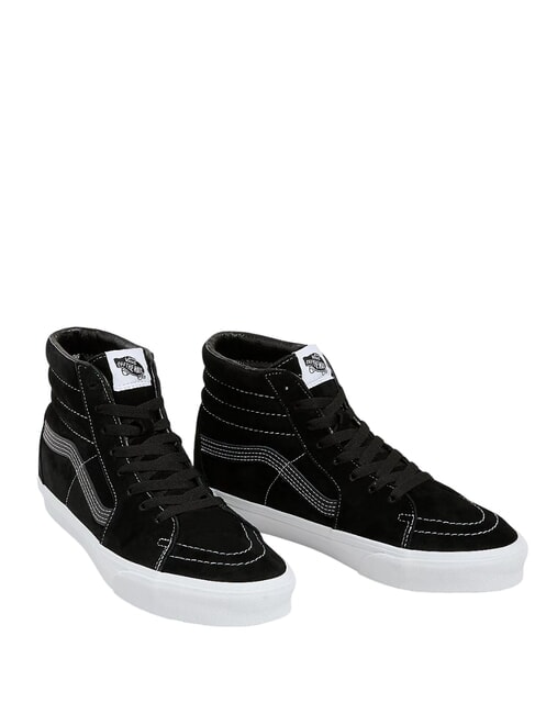 VANS SK8-HI  Tenisi din piele porc de piele intoarsa neagra - Pantofi unisex