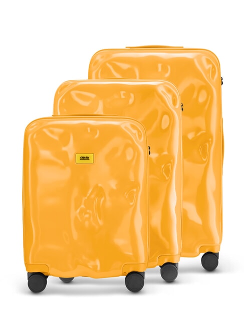 CRASH BAGGAGE ICON TONE ON TONE Set 3 carucioare: cabina + mediu + mare pepene - Set trolere