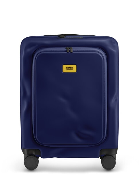 CRASH BAGGAGE SMART Cărucior pentru bagaje de mână, buzunar pentru laptop albastru de noapte - Bagaje de mână