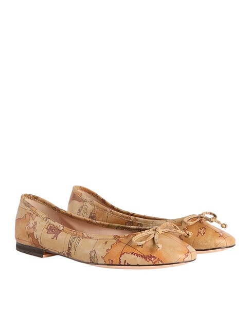 ALVIERO MARTINI PRIMA CLASSE GEO CLASSIC Balerini cu imprimeu peste tot NATURAL - Pantofi femei