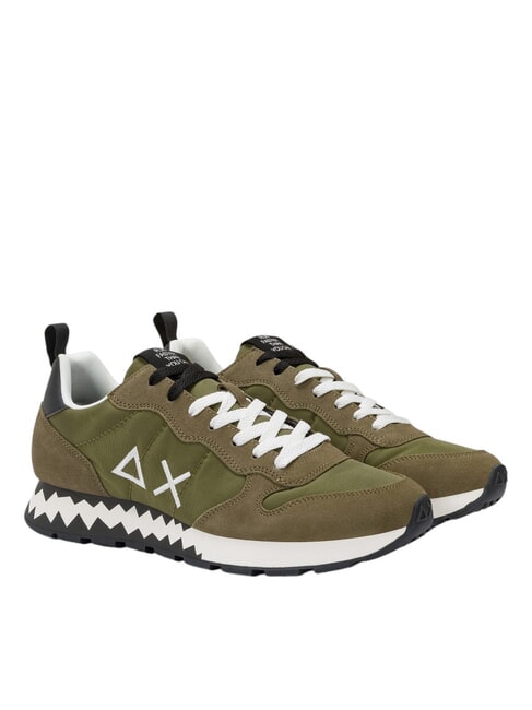SUN68 TOM SNAKE Adidași militar - Pantofi bărbați