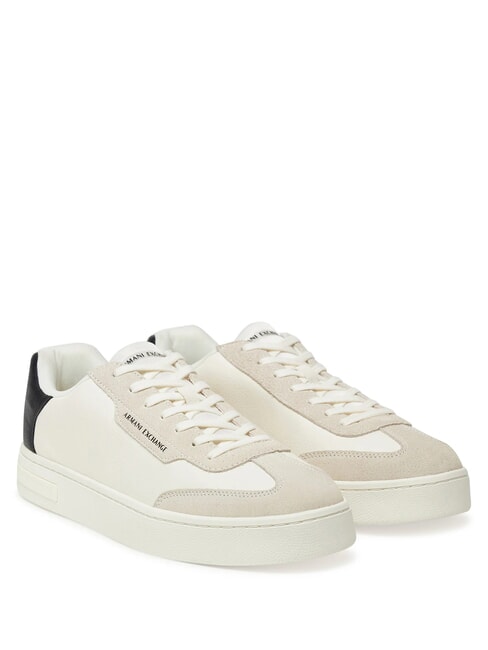 ARMANI EXCHANGE A|X Adidași alb-negru - Pantofi bărbați