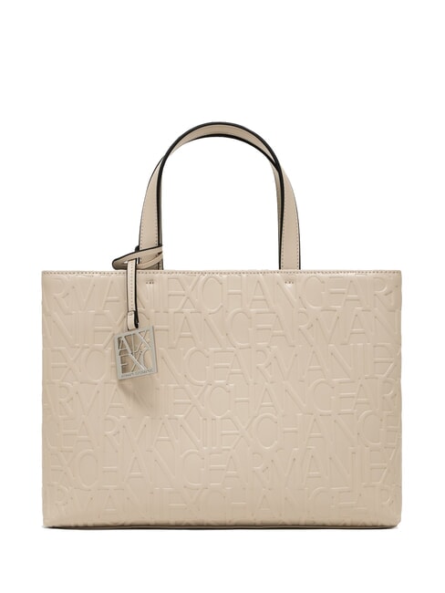 ARMANI EXCHANGE LOGO EMBOSSED Cumpărător manual, cu curea de umăr vale - Genți femei