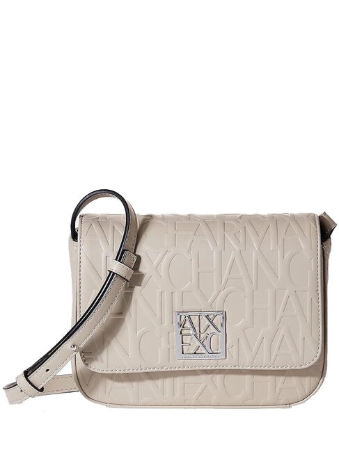ARMANI EXCHANGE LOGO EMBOSSED Geantă cu umăr, imprimeu logo vale - Genți femei