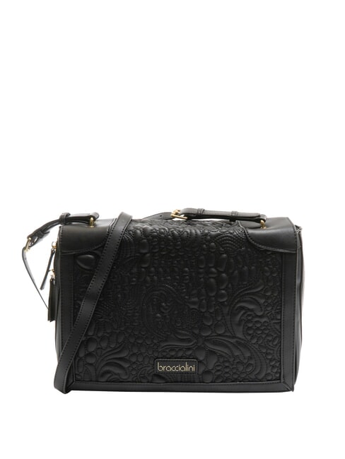 BRACCIALINI GINGER Geanta de umar cu clapa negru - Genți femei