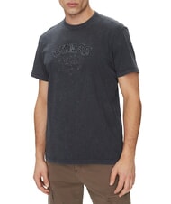 GUESS SS CN TREATED Tricou din bumbac albastru sincer - tricou - 1