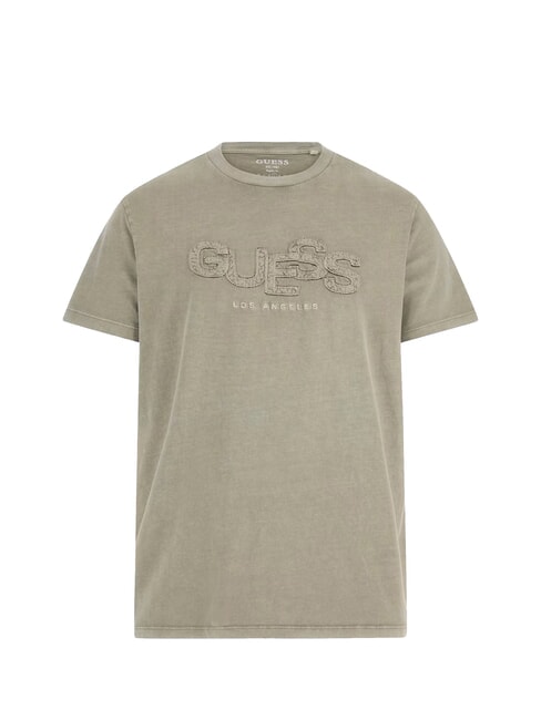 GUESS SS BSC STACK  Tricou din bumbac salvie plantă multi - tricou