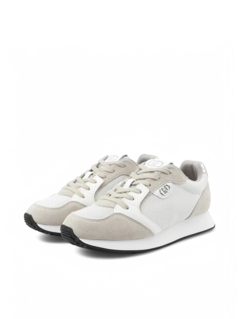 LIUJO VIBE 03 Adidași pentru alergare din piele și material textil nisip/alb - Pantofi femei