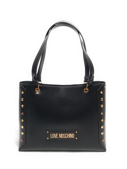 LOVE MOSCHINO BORCHIE Geantă de umăr negru - Genți femei