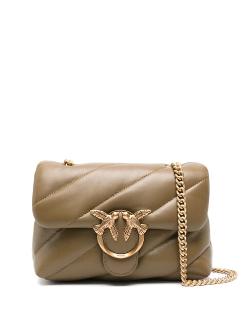 PINKO MINI LOVE BAG Geanta Nappa plantatie-aur antic - Genți femei