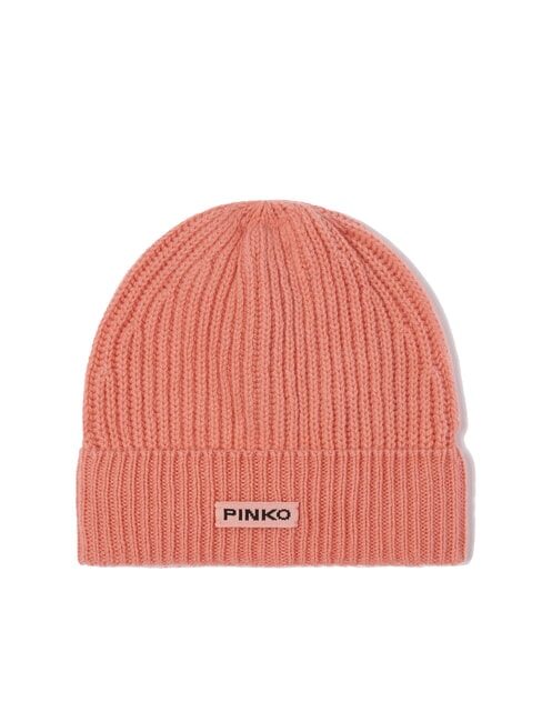 PINKO LAMBKIN  Căciulă de lană roșu coral aprins - Căciuli