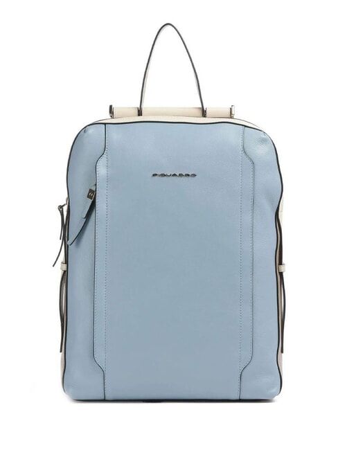 PIQUADRO CIRCLE  Rucsac CIRCLE pentru pc 14 "PC / iPad Air - iPad Pro 9.7 / iPad 11" albastru deschis/bej - Genți femei