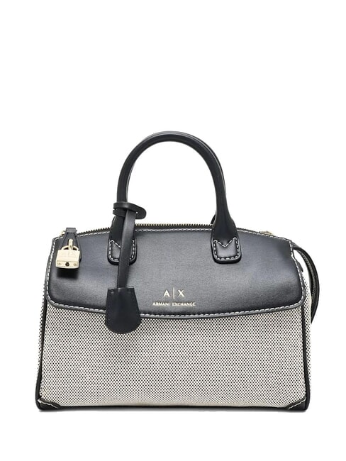 ARMANI EXCHANGE JANE CANVAS  Geanta de mana, cu bareta de umar negru - Genți femei