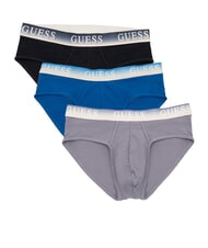 GUESS JOE Set 3 slip pieptene albastru închis deschis - Slip pentru bărbați - 1