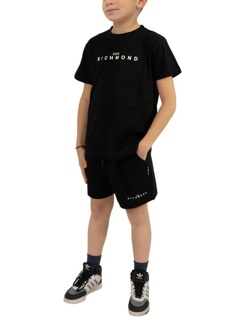 JOHN RICHMOND NORMI Set tricou și bermudă negru - Treninguri pentru copii
