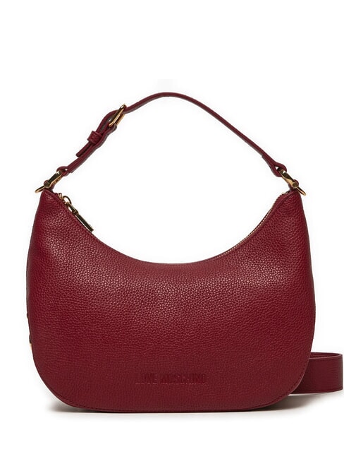 LOVE MOSCHINO HOBO Geanta de umar, cu bareta de umar vin - Genți femei