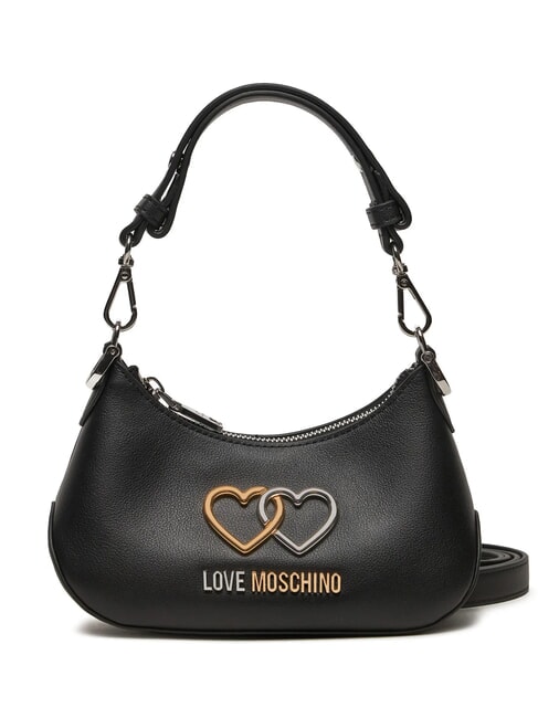 LOVE MOSCHINO TWINS  Geanta de umar, cu bareta de umar negru - Genți femei