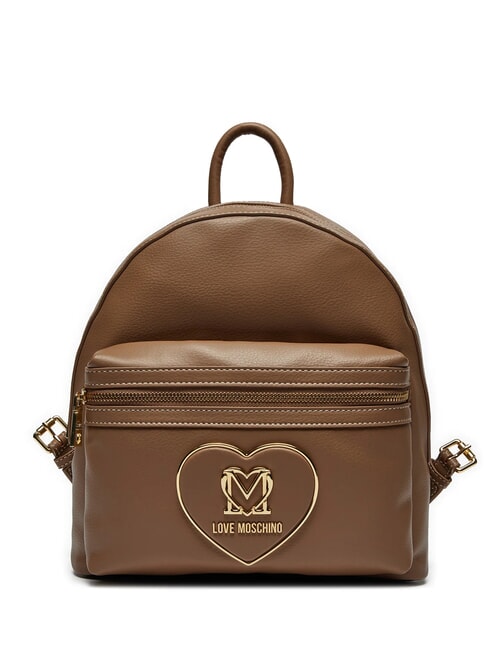 LOVE MOSCHINO GOLDEN HEART  Rucsac taupe - Genți femei