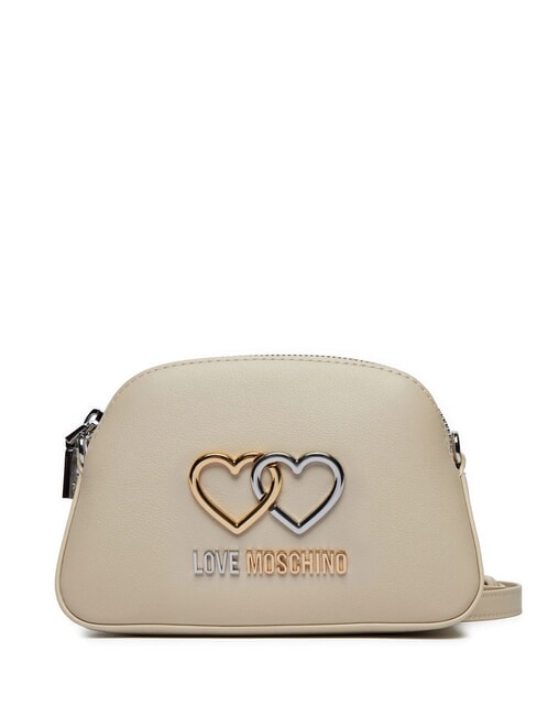 LOVE MOSCHINO TWINS Mini Geanta de umar fildeş - Genți femei