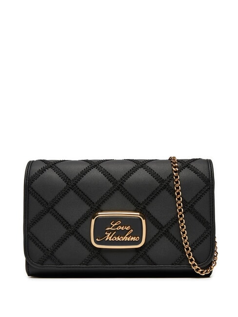 LOVE MOSCHINO SMART DAILY Quilted Mini Geanta de umar negru - Genți femei