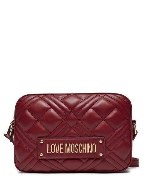 LOVE MOSCHINO QUILTED  Cameră pentru umăr vin - Genți femei