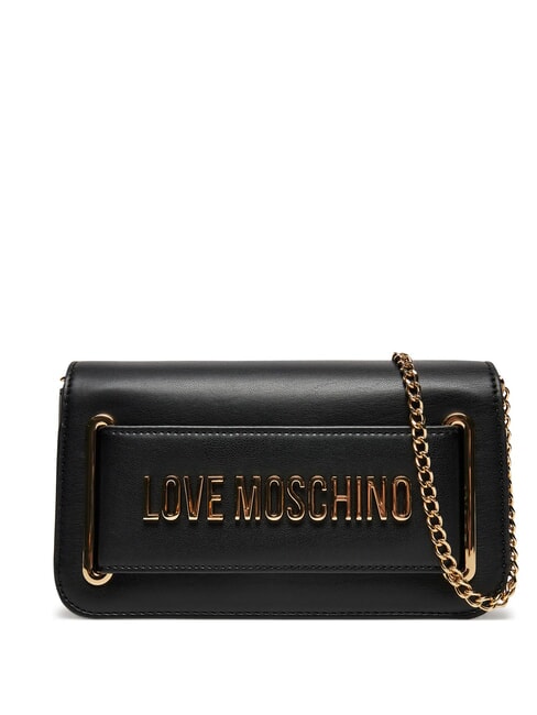 LOVE MOSCHINO SMART DAILY  Ambreiaj cu lant negru - Genți femei