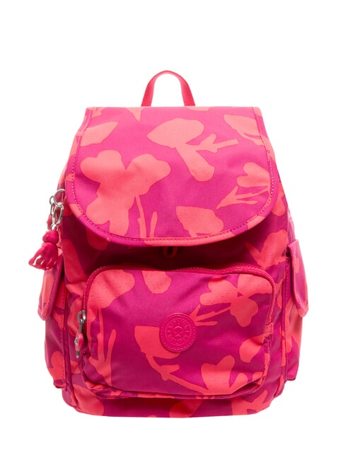 KIPLING CITY PACK S Rucsac imprimeu coral - Genți femei