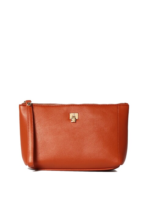 V73 TITANIA clutch cu farmec și manșetă piele - Genți femei