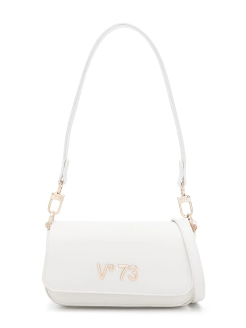 V73 BAMBOO BAG Geanta cu clapeta dubla functie alb - Genți femei