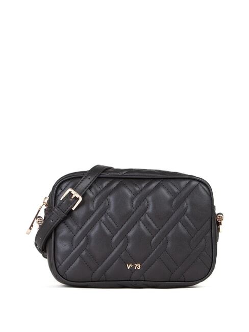 V73 MARGARET Geantă cu model matlasat pentru cameră negru - Genți femei