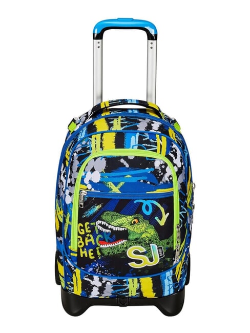 SJGANG CUCCIOLI  NEW TECH Rucsac troler detasabil, 2 roti negru - Rucsacuri cu role