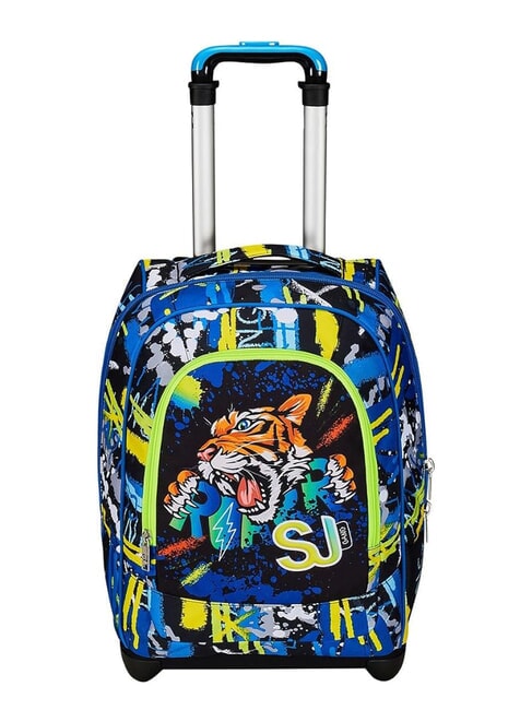 SJGANG CUCCIOLI BIG GIRL Rucsac troler fix 2 roti negru - Rucsacuri cu role