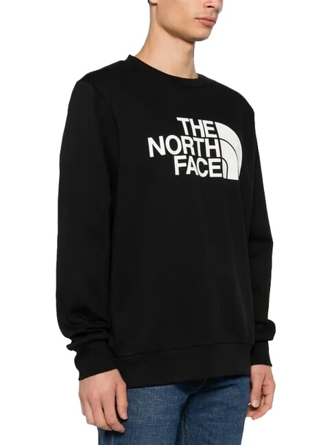 THE NORTH FACE EASY Hanorac cu gât crew cu maxi logo tnf negru - hanorace