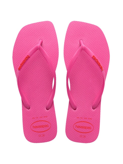 HAVAIANAS SQUARE LOGO Papuci flip-flop rozflux - Pantofi femei