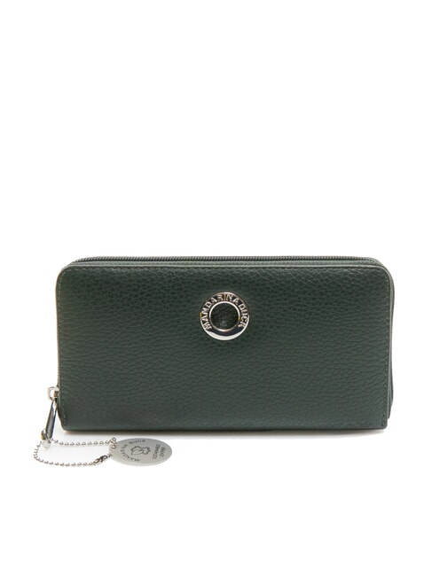 MANDARINA DUCK MELLOW  Portofel mare cu fermoar din piele crusta - Portofele femei