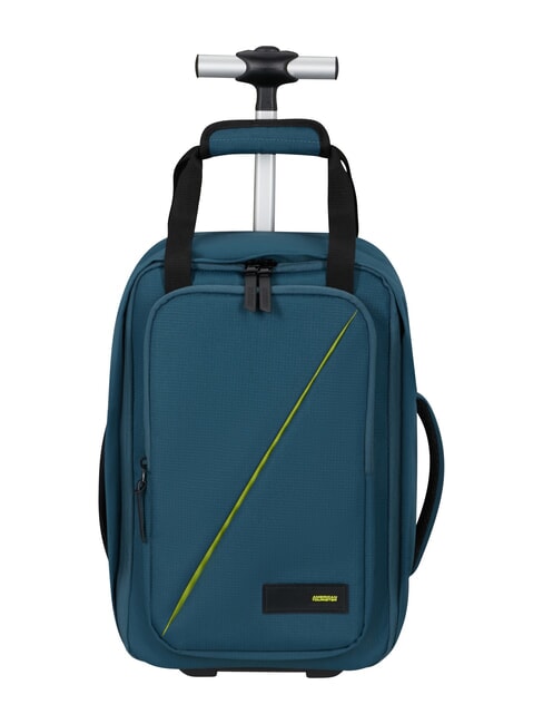 AMERICAN TOURISTER TAKE2CABIN S Rucsac cu roți sub scaun albastru port - Rucsacuri pentru școală și timp liber