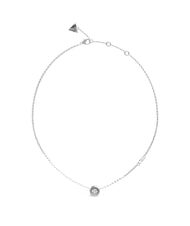 GUESS UNIQUE SOLITAIRE Colier cu farmec si zirconiu SILVER - Lănțișoare - 1