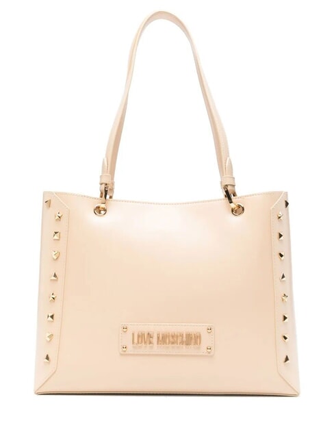 LOVE MOSCHINO BORCHIE Geantă de umăr bej - Genți femei