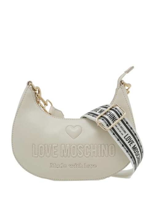 LOVE MOSCHINO MADE WITH LOVE Geanta de umar fildeş - Genți femei