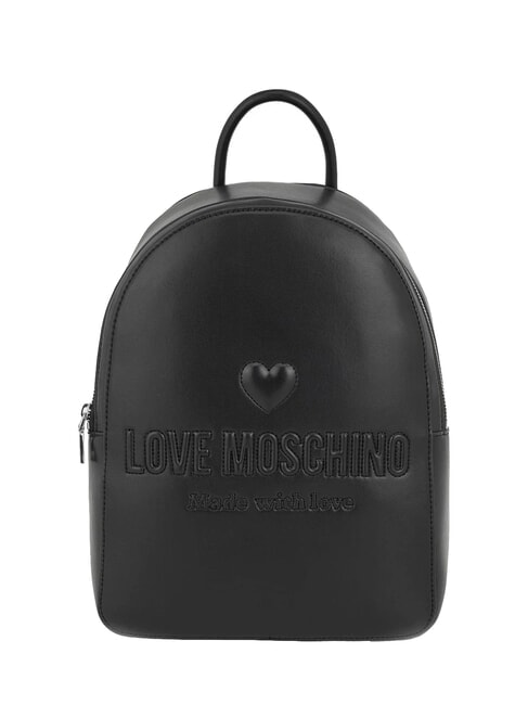 LOVE MOSCHINO MADE WITH LOVE Rucsac negru - Genți femei