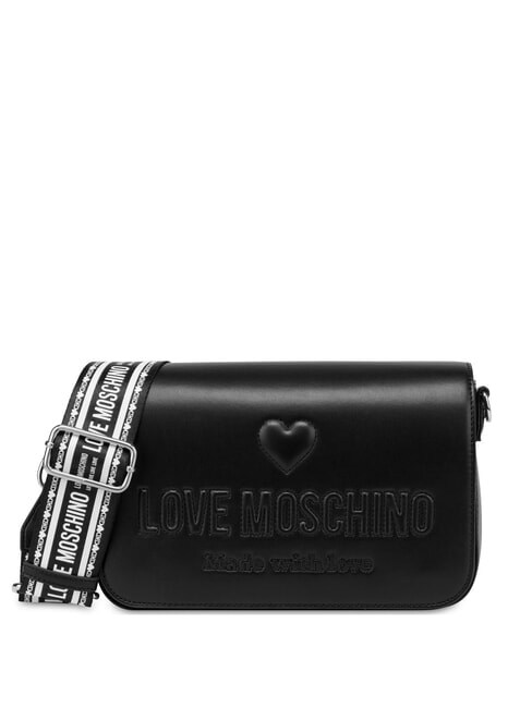 LOVE MOSCHINO MADE WITH LOVE Geanta de umar negru - Genți femei
