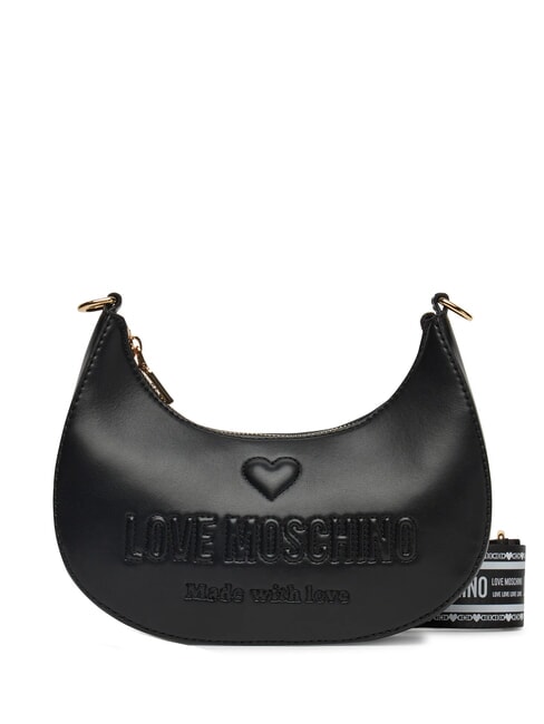 LOVE MOSCHINO MADE WITH LOVE Geanta de umar negru - Genți femei