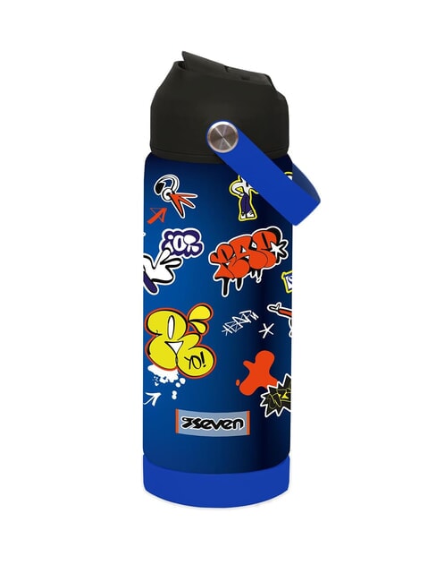 SEVEN BOY&GIRL Sticla cu apa termala 500ml negru - Sticle termice