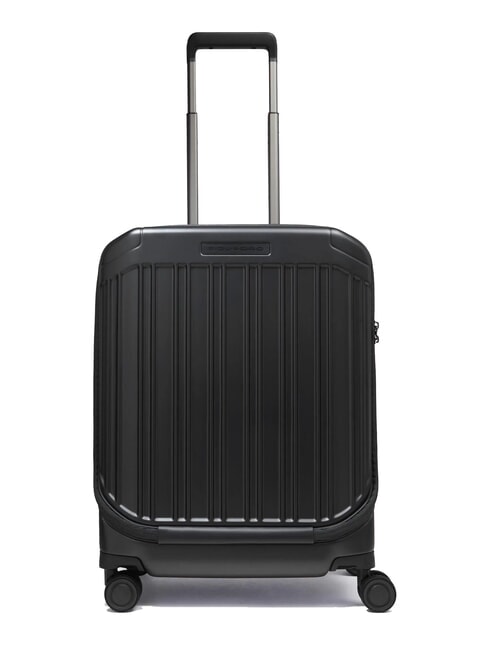 PIQUADRO PQ-LIGHT Cărucior de cabină cu buzunar pentru laptop negru mat - Bagaje de mână
