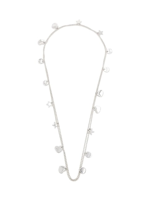 LIUJO MULTI CHARM Colier argint - Lănțișoare